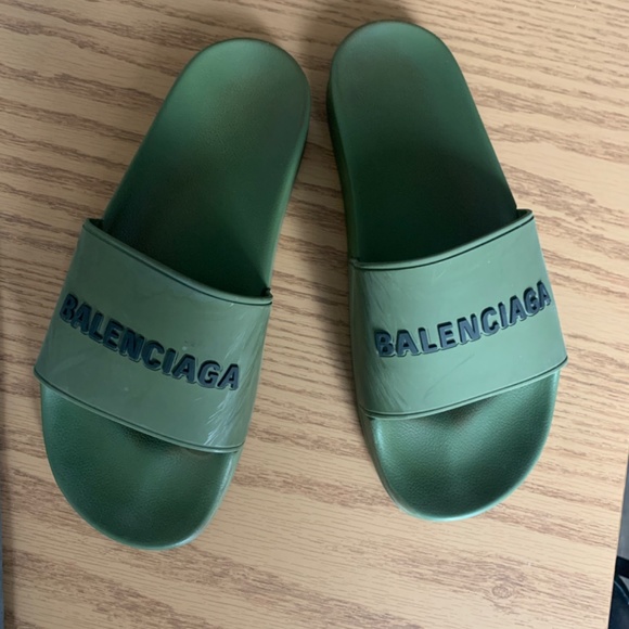 Balenciaga Men’s Pool Slide Sandals